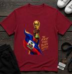 First Black Nation Haiti World Cup Trophy T-Shirt 2026
