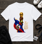 First Black Nation Haiti World Cup Trophy T-Shirt 2026
