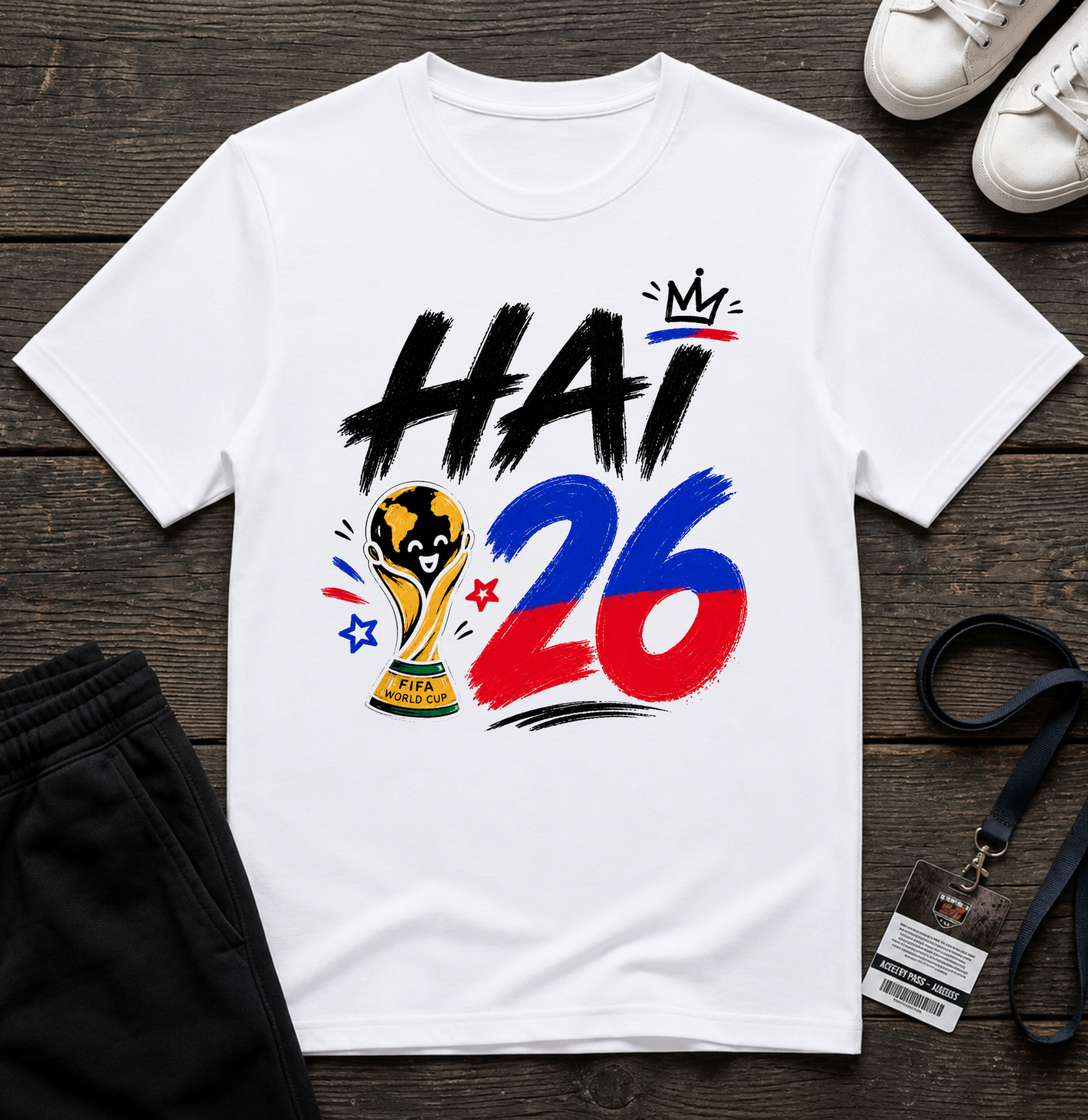 HAI26 Haiti World Cup T-Shirt