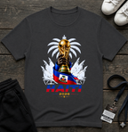 Haiti World Cup Trophy T-Shirt — 2026 Haitian Soccer Fan Tee