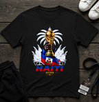 Haiti World Cup Trophy T-Shirt — 2026 Haitian Soccer Fan Tee