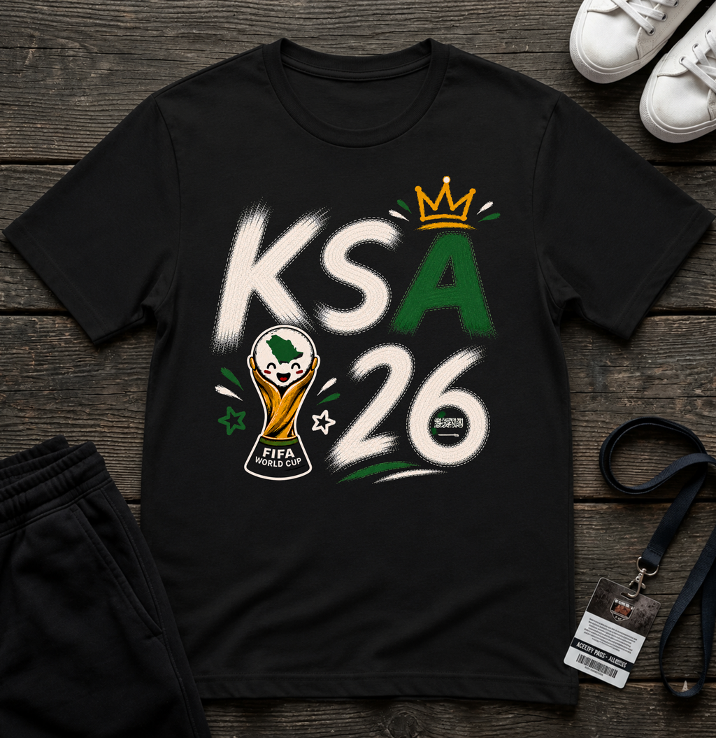 KSA26 World Cup T-Shirt