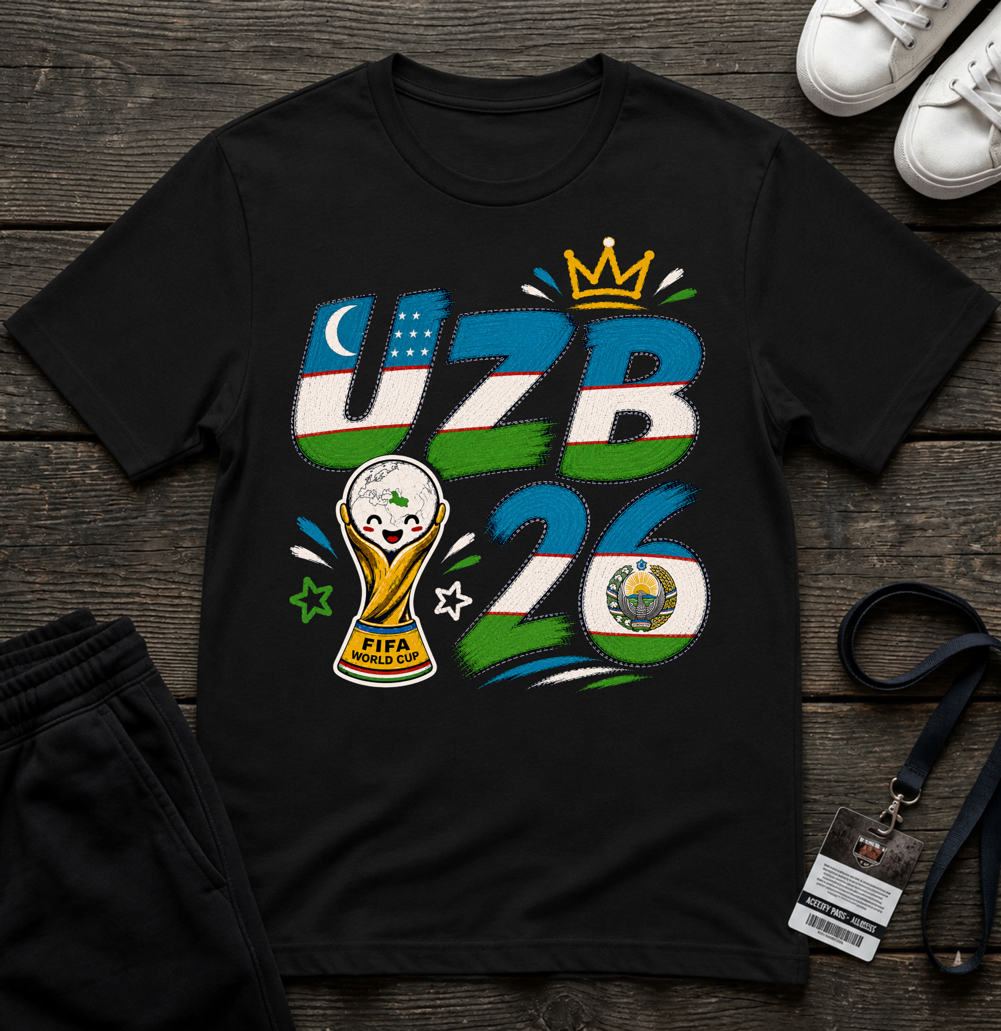 UZB26 World Cup T-Shirt
