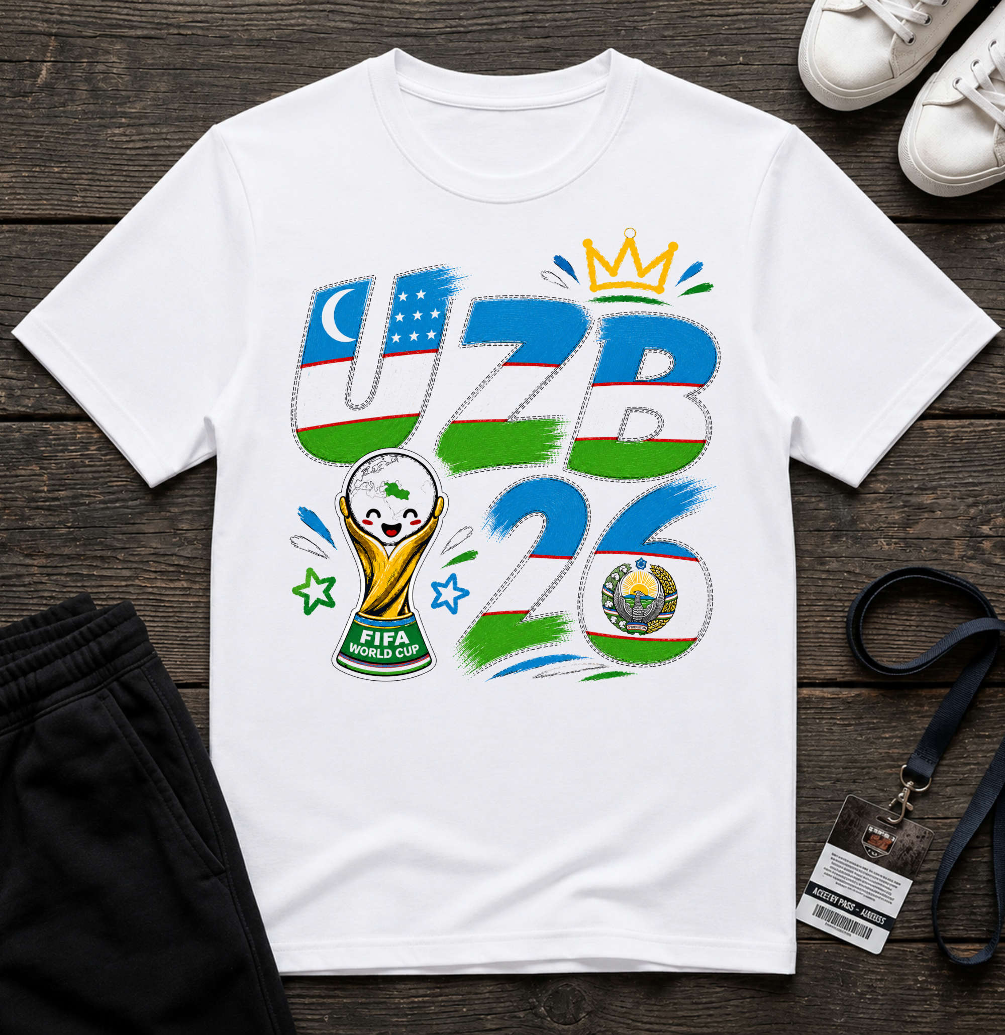 UZB26 World Cup T-Shirt